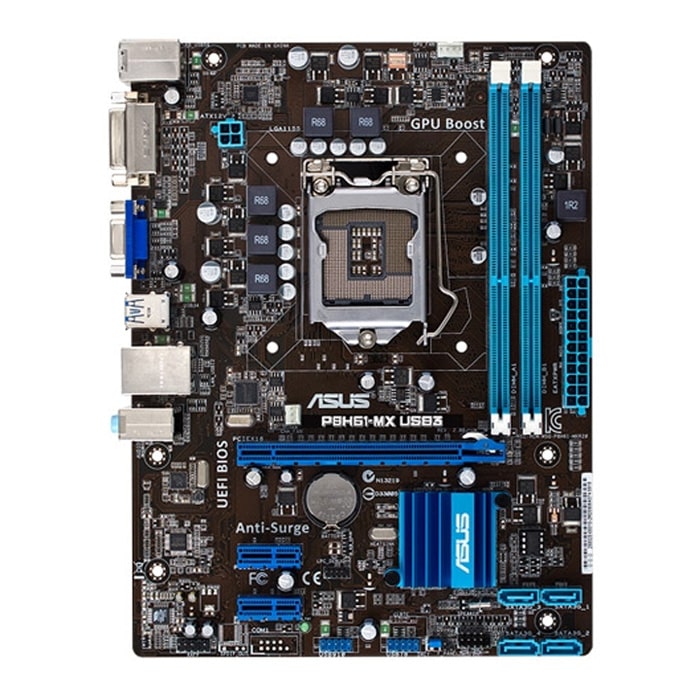 مادربرد ایسوس مدل ASUS P8H61-MX USB3