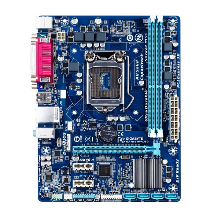 مادربرد گیگابایت مدل GIGABYTE H61 M-DS2