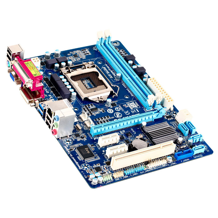 مادربرد کارکرده گیگابایت مدل GIGABYTE B75 M-D3V DDR3 INTEL LGA1155 Mini-ATX