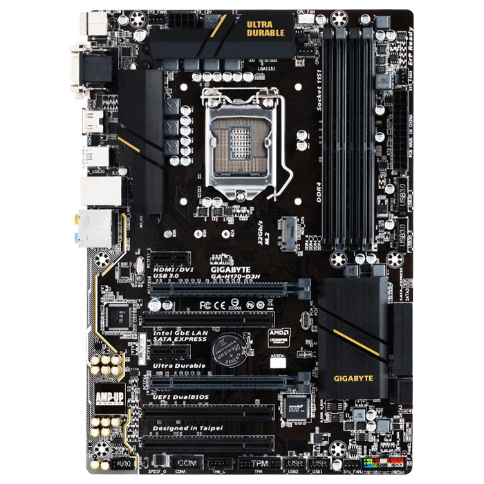 مادربرد گیگابایت مدل GIGABYTE H170-D3H