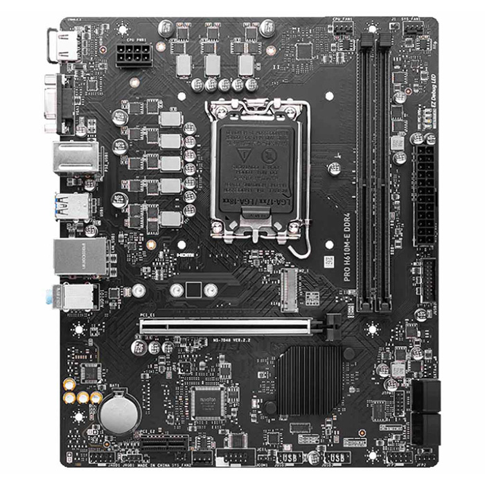 مادربرد ام اس آی مدل MSI PRO H610M-B DDR4