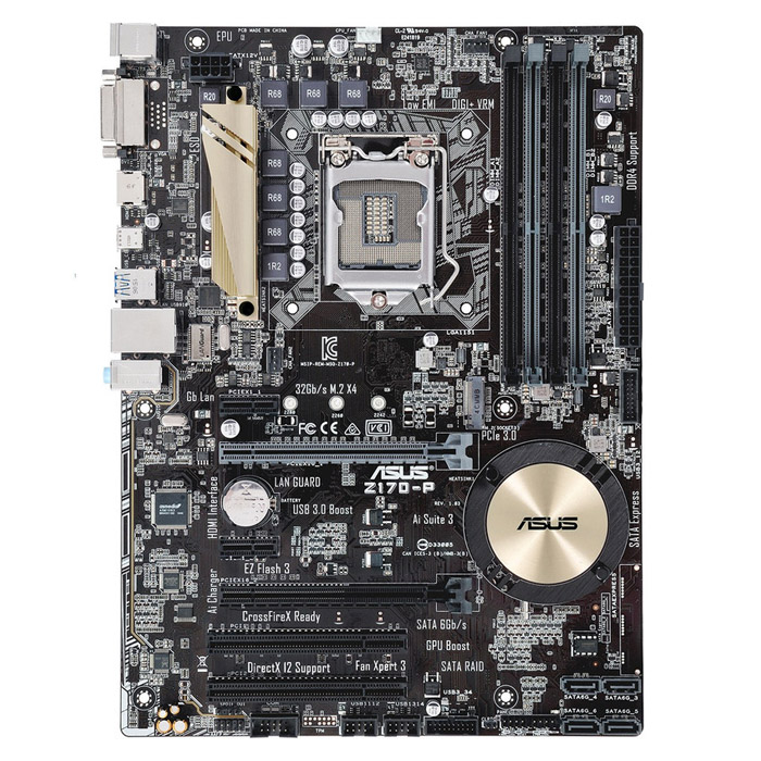 مادربرد کارکرده ایسوس مدل ASUS Z170-P DDR4 INTEL LGA1151 ATX
