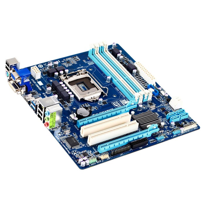 مادربرد کارکرده گیگابایت مدل GIGABYTE B75 M-D3H DDR3 INTEL LGA1155 Mini-ATX