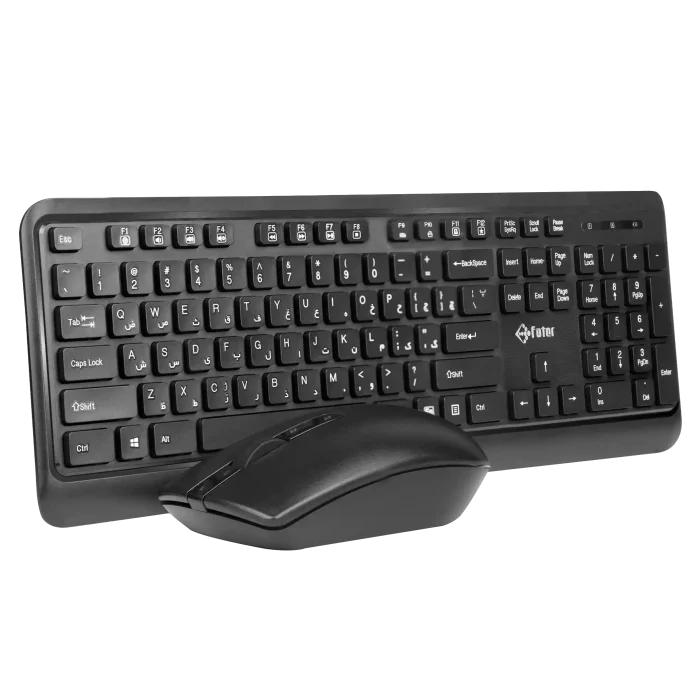 موس و کیبورد بی سیم فاطر مدل Fater CWN-5000B