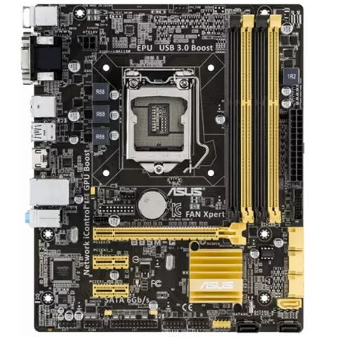 مادربرد کارکرده ایسوس مدل ASUS B85M-G DDR3 INTEL LGA1150 Mini-ATX