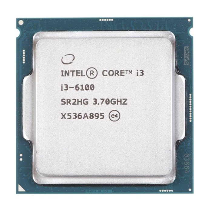 سی پی یو کارکرده اینتل سوکت  LGA1151 مدل INTEL CORE  i3 6100